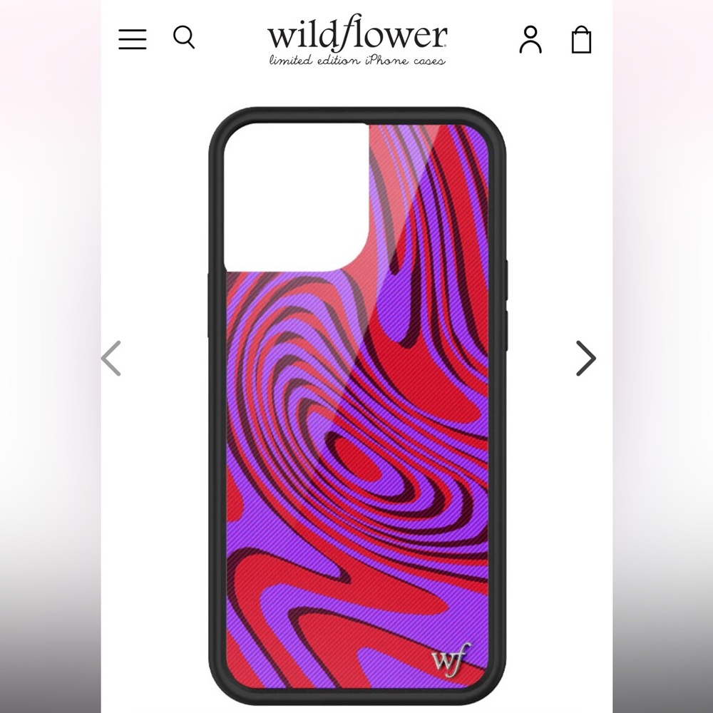 Wildflower iPhone 13 Pro Max Case | "Swerve"